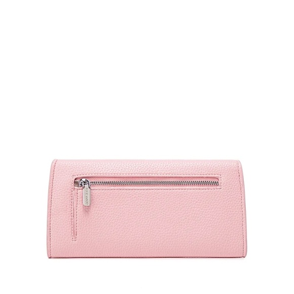 PIXIE MOOD Mavis Recycled Vegan Wallet in Light Pink | Pebbled Eco Chic * - Picture 4 of 4